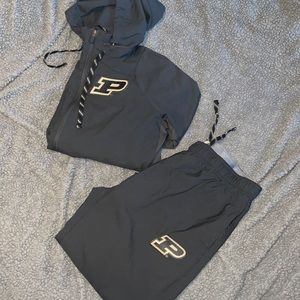 Purdue Nike Jogging Suit — Grey